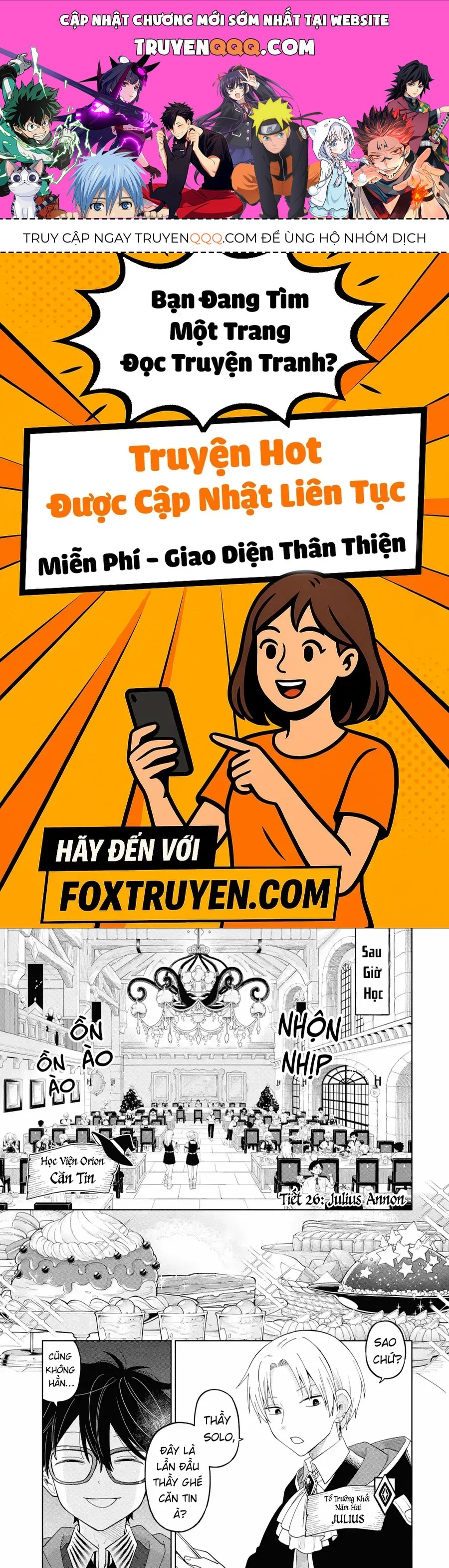 Thầy Ơi! Bọn Em Sẽ Hủy Diệt Thế Giới - Chương 26 - Trang 1