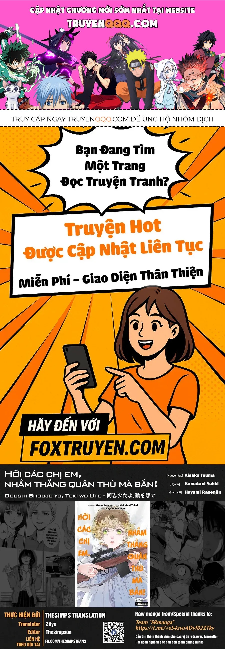 Hỡi Các Chị Em, Nhắm Thẳng Quân Thù Mà Bắn. - Chương 9 - Trang 1