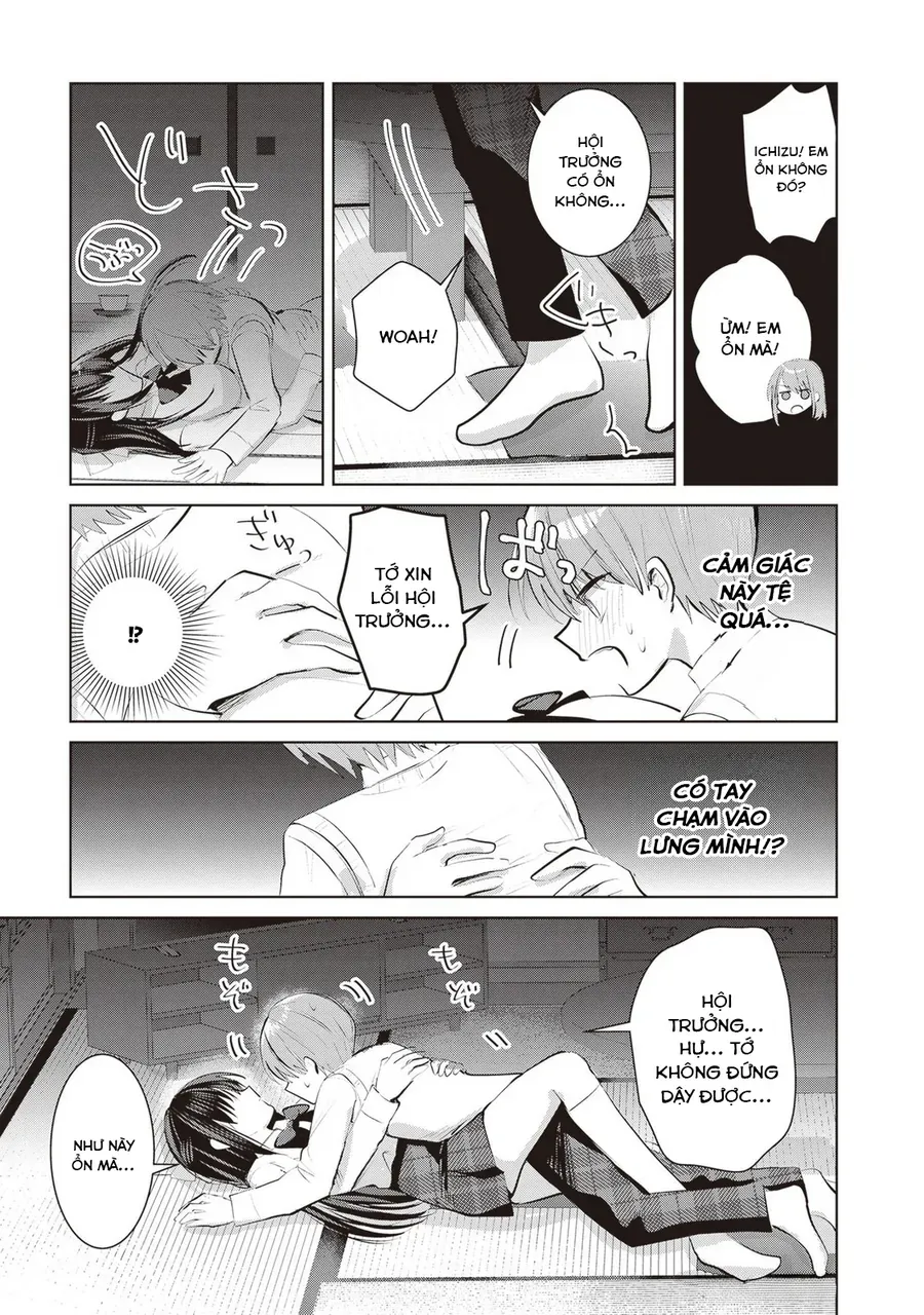 Kotowarenai Kaichou Wa Tomoe-Kun Ni Dake Shite Agetai - Chương 14 - Trang 8