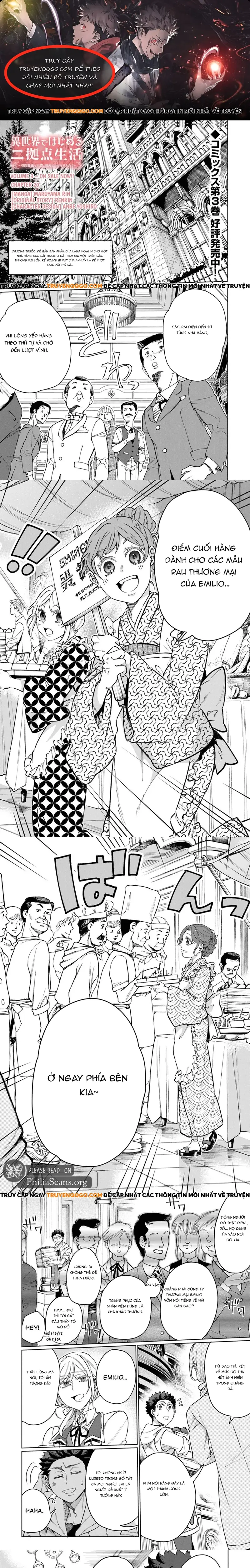 Isekai De Hajimeru Ni Kyoten Seikatsu ~Kuukan Mahou De Outo To Inaka Wo Ittari Kitari~ - Chương 20 - Trang 1