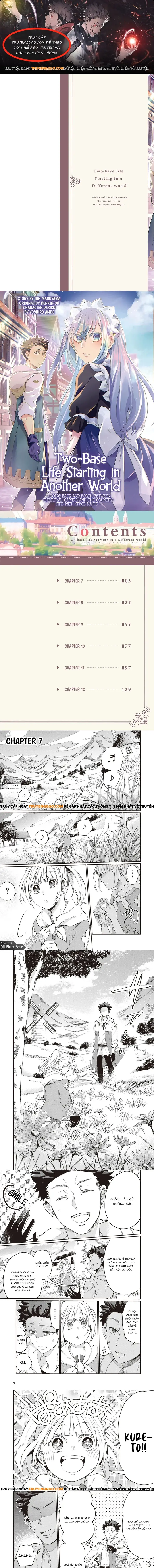 Isekai De Hajimeru Ni Kyoten Seikatsu ~Kuukan Mahou De Outo To Inaka Wo Ittari Kitari~ - Chương 7 - Trang 1