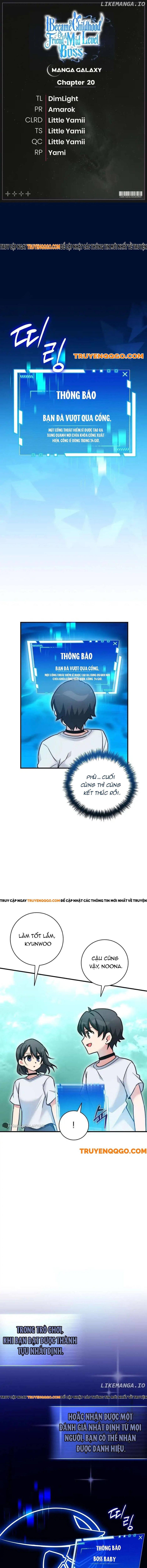 Tôi Trở Thành Bạn Thời Thơ Ấu Của Boss Cấp Trung - Chương 20 - Trang 1