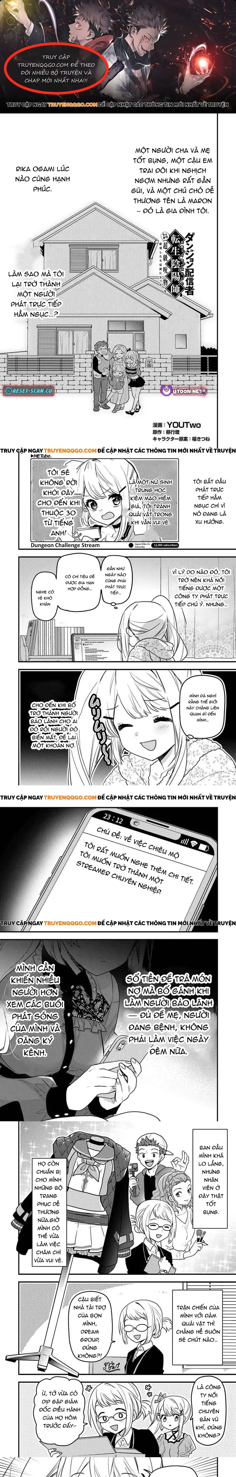 Dungeon Haishinsha O Sukutte Dai Bazurishita Tenshou Onmyoushi, Ukkari Choukyuu Jubutsu O Haishin Shitara Densetsu Ni Natta - Chương 4 - Trang 1