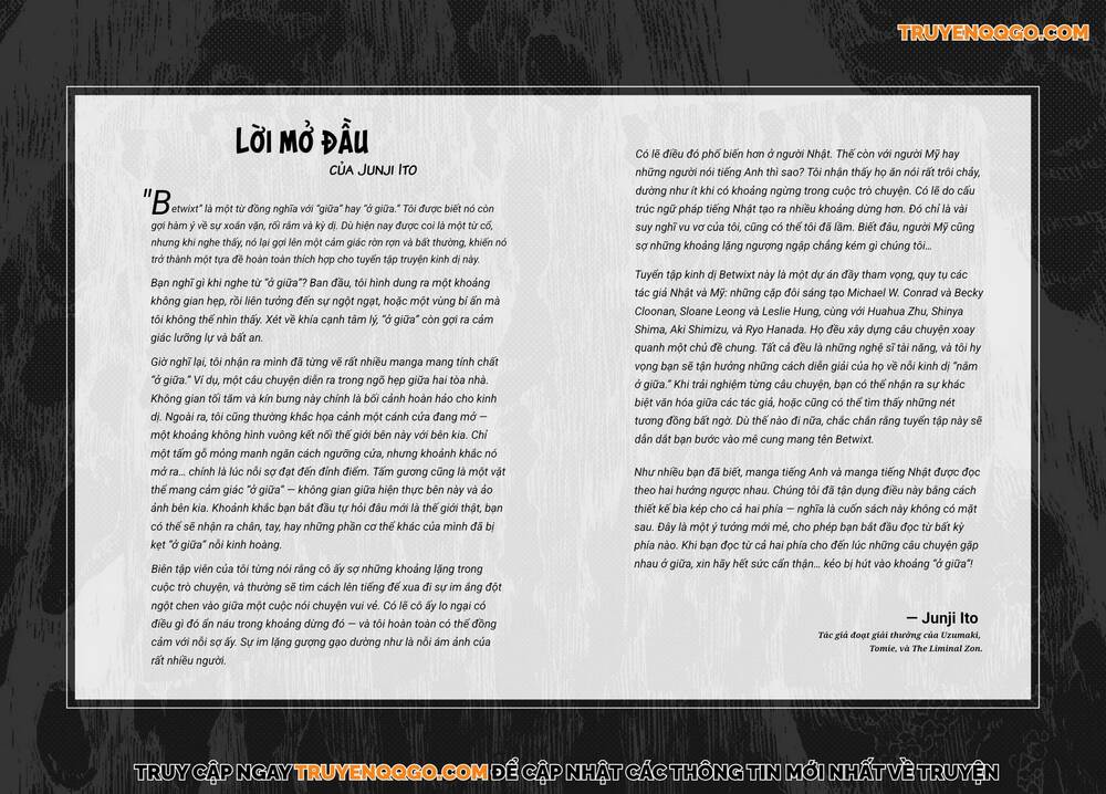 Giữa Hai Thế Giới: Tuyển Tập Manga Kinh Dị - Chương 1 - Trang 2