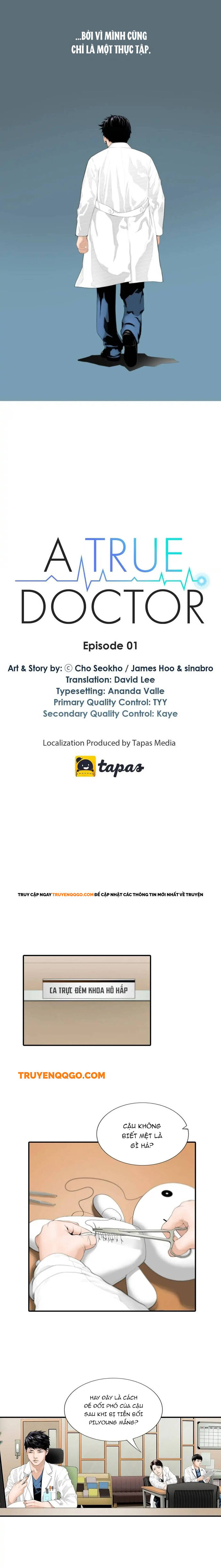 Một Bác Sĩ Đích Thực - Chương 1 - Trang 5