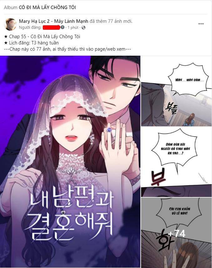 Cô Đi Mà Kết Hôn Với Chồng Tôi Đi - Chương 55.1 - Trang 2