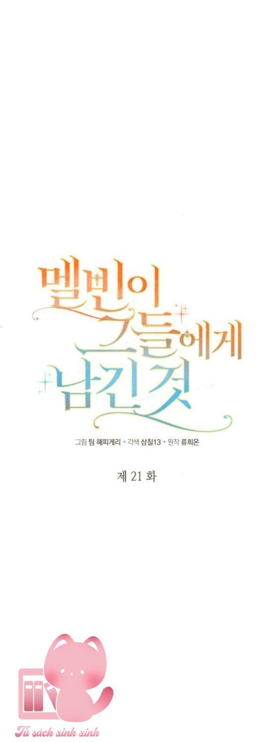 Điều Melvin Để Lại - Chương 21 - Trang 16