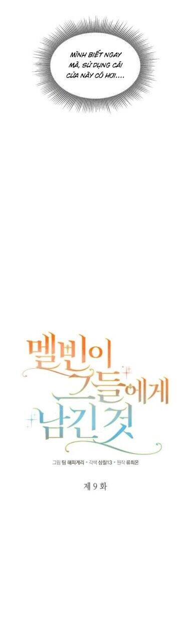 Điều Melvin Để Lại - Chương 9.1 - Trang 8