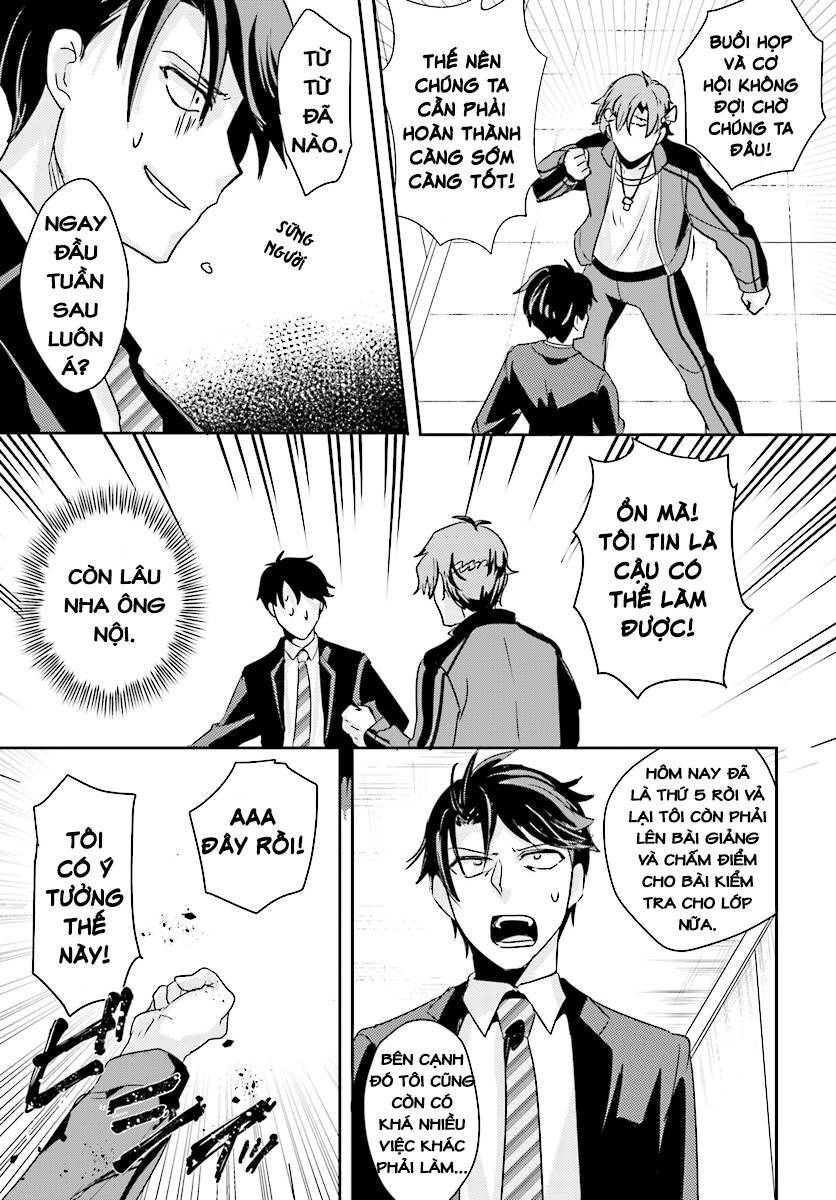 Có Phải Là Một Tội Ác Không? Khi Bị Đe Dọa Bởi Chính Học Sinh Của Bạn! - Chương 5 - Trang 11
