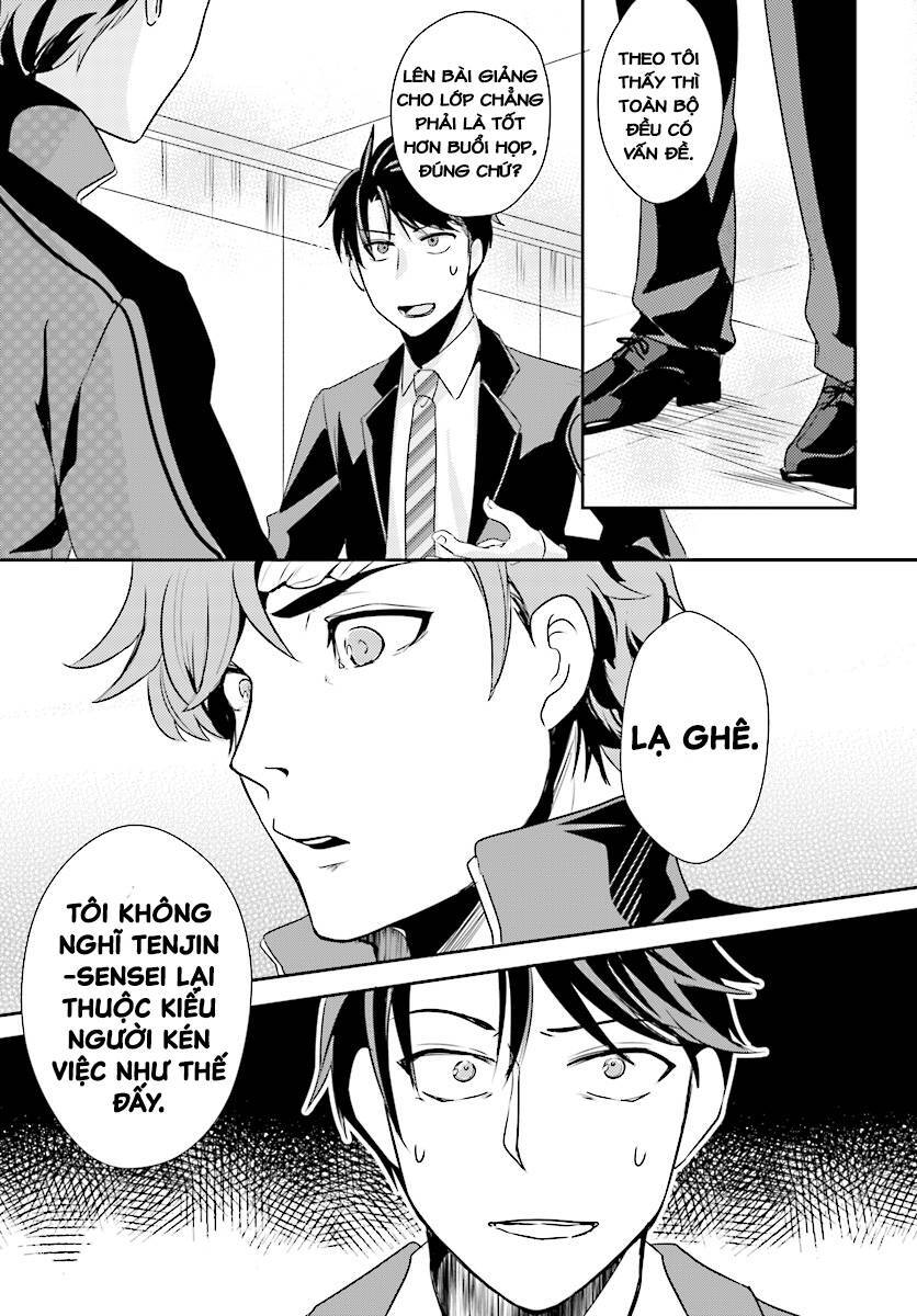 Có Phải Là Một Tội Ác Không? Khi Bị Đe Dọa Bởi Chính Học Sinh Của Bạn! - Chương 5 - Trang 13