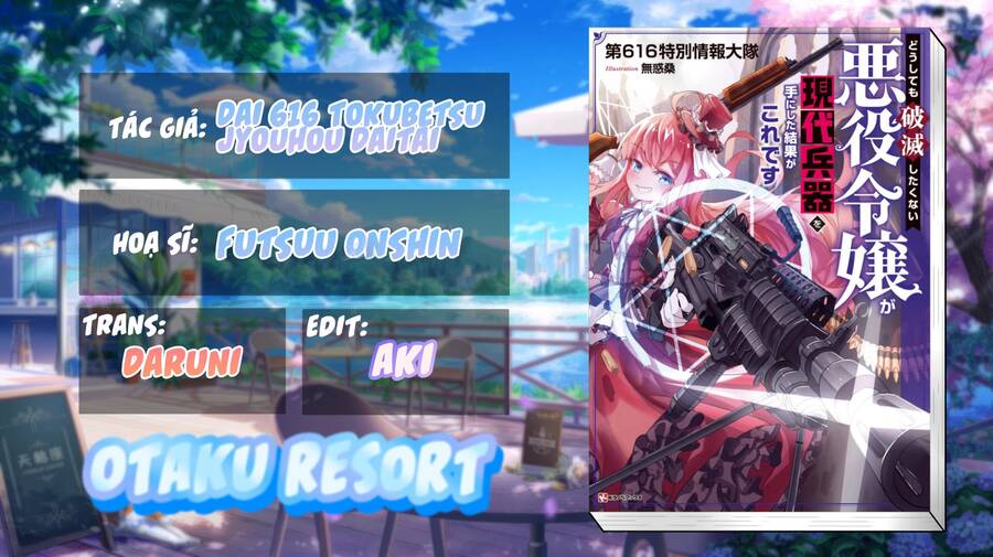 The Villainess Will Crush Her Destruction End Through Modern Firepower - Chương 29 - Trang 1