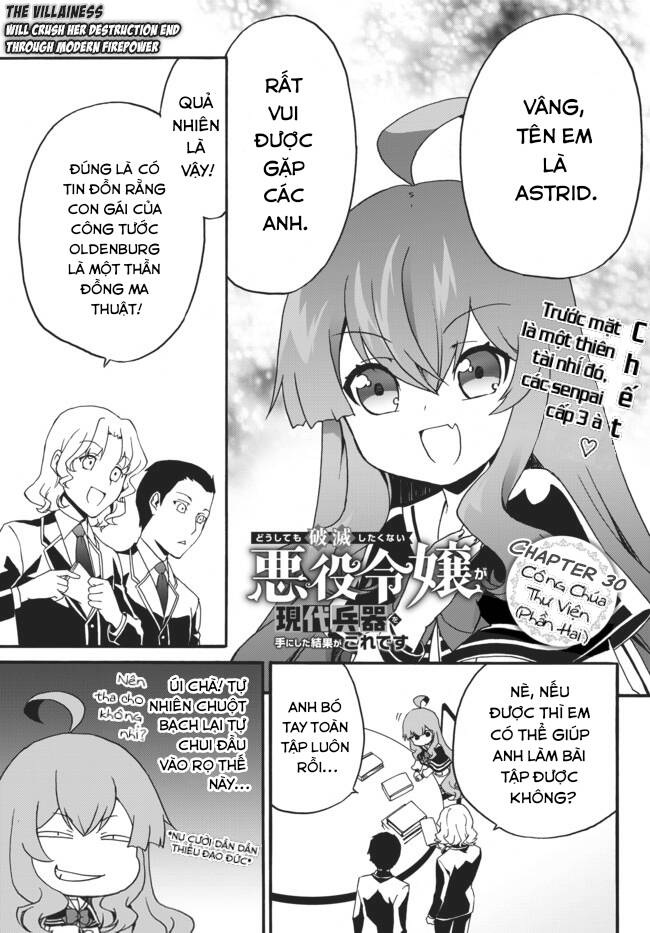 The Villainess Will Crush Her Destruction End Through Modern Firepower - Chương 30 - Trang 2