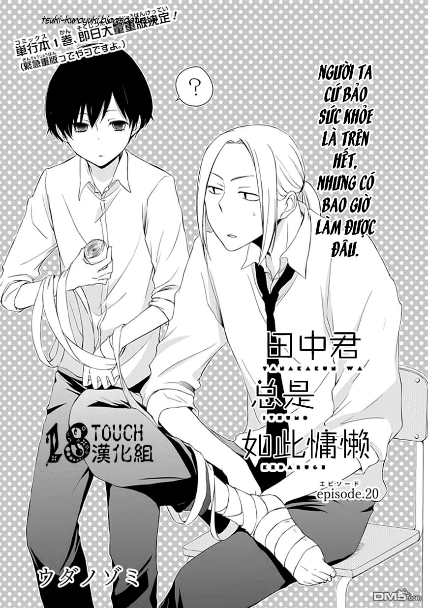 Tanaka-Kun Wa Itsumo Kedaruge - Chương 20 - Trang 3