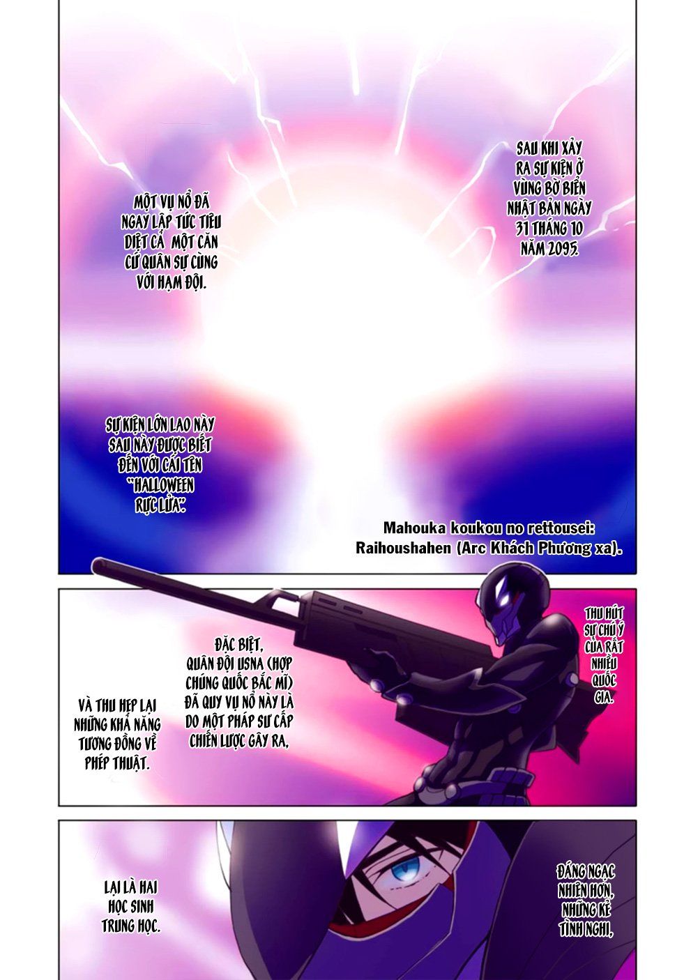 Mahouka Koukou No Rettousei – Raihousha Hen - Chương 1 - Trang 2