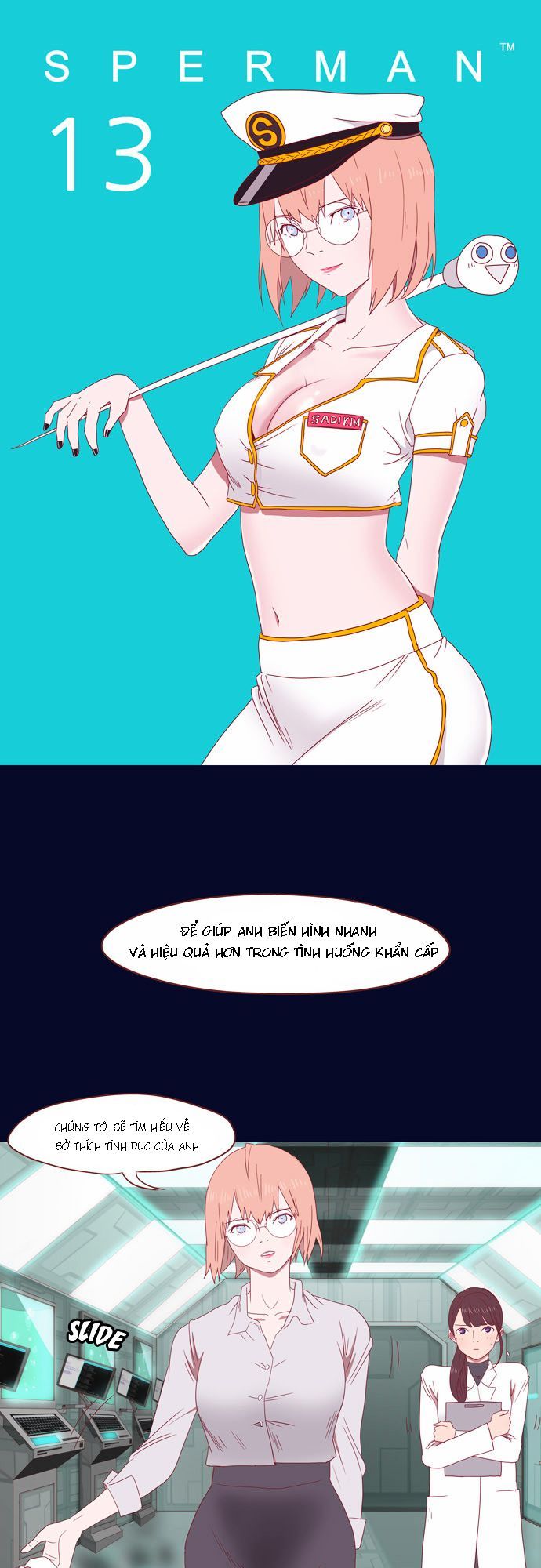 Sperman - Siêu Nhân Tinh Trùng - Chương 13 - Trang 2