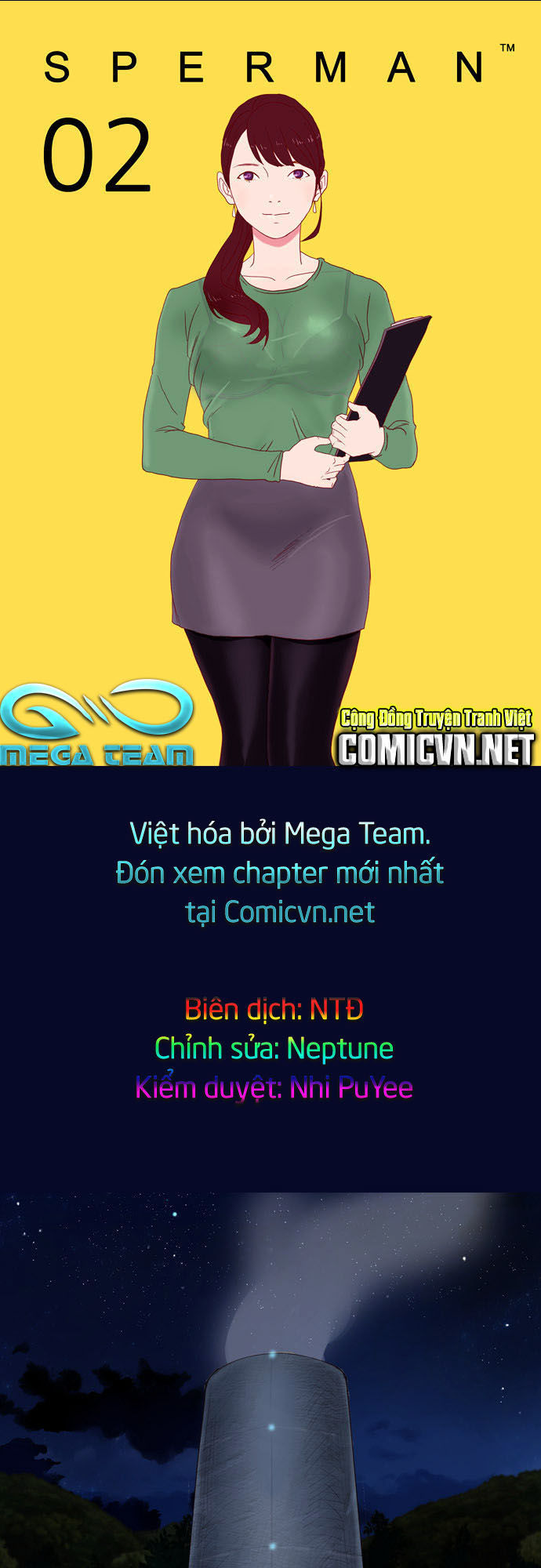 Sperman - Siêu Nhân Tinh Trùng - Chương 2 - Trang 1