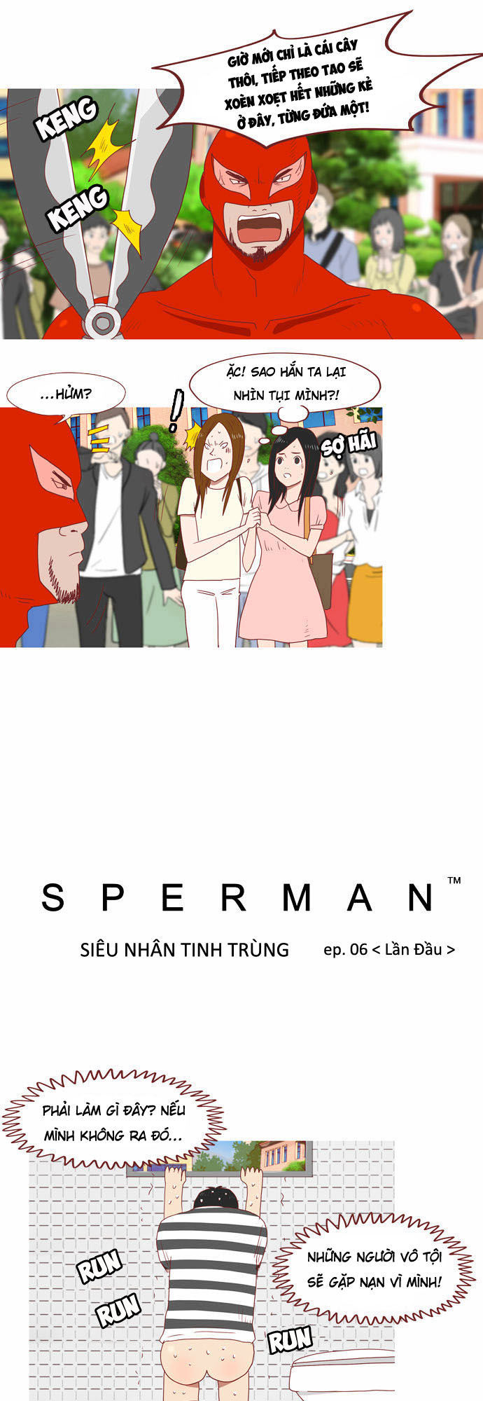Sperman - Siêu Nhân Tinh Trùng - Chương 6 - Trang 5