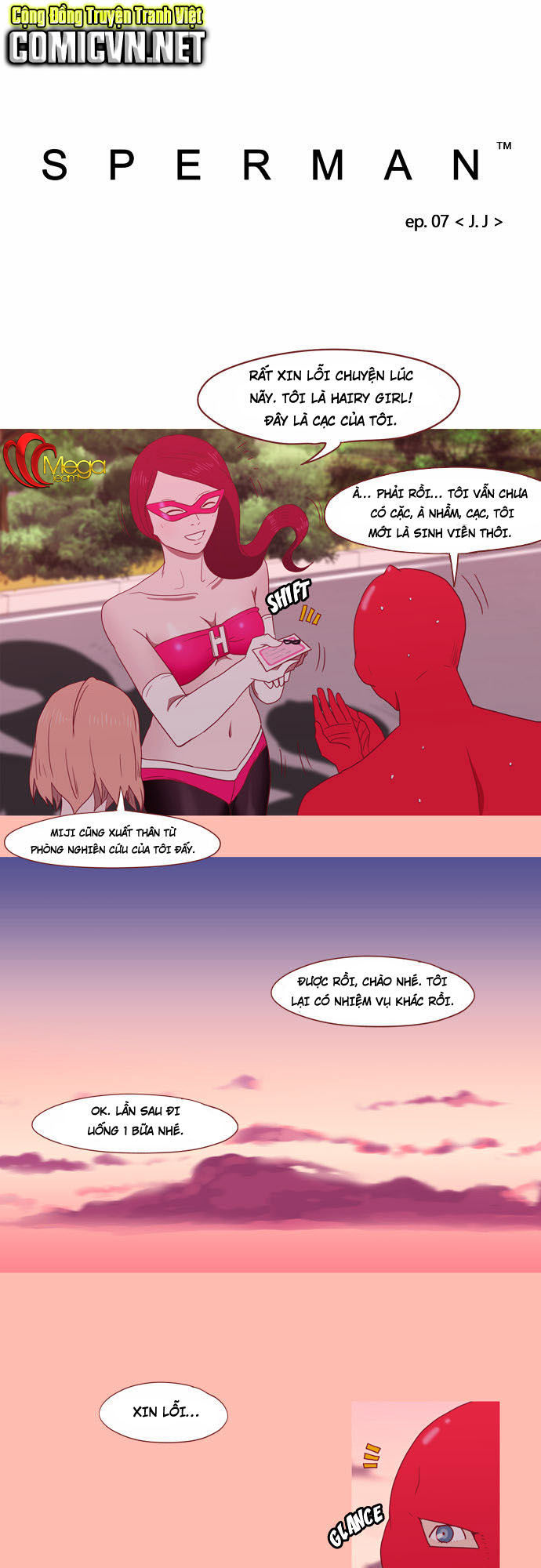Sperman - Siêu Nhân Tinh Trùng - Chương 7 - Trang 14