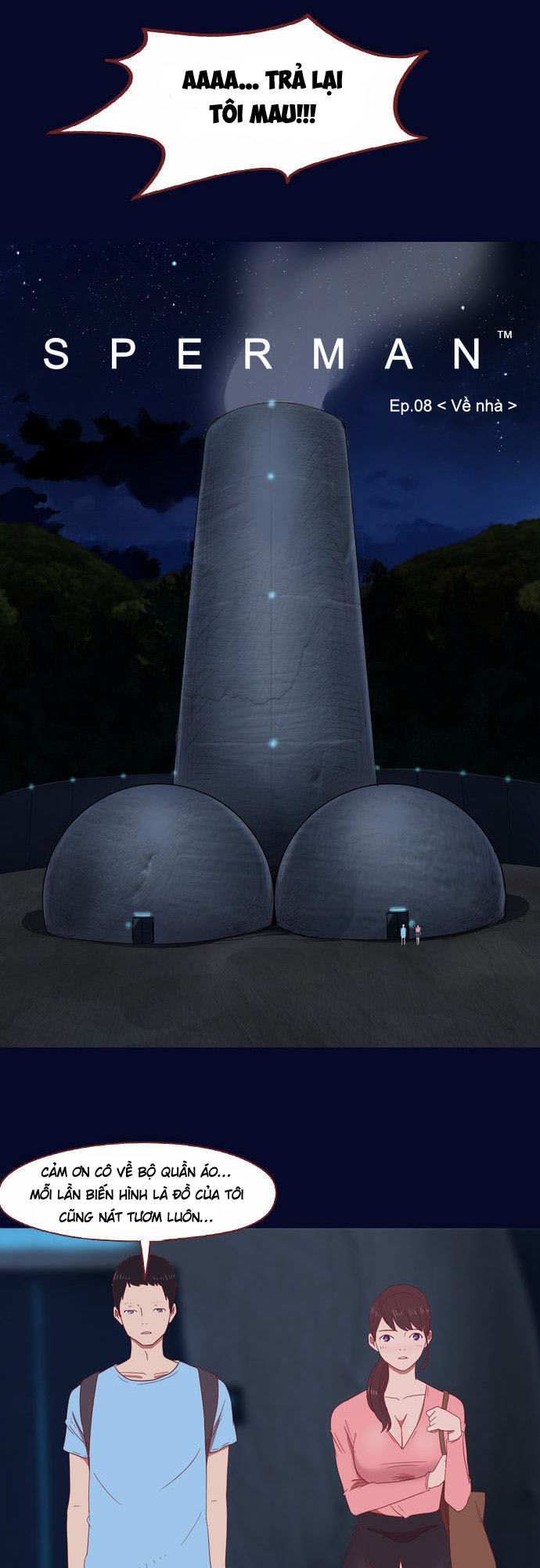 Sperman - Siêu Nhân Tinh Trùng - Chương 8 - Trang 16