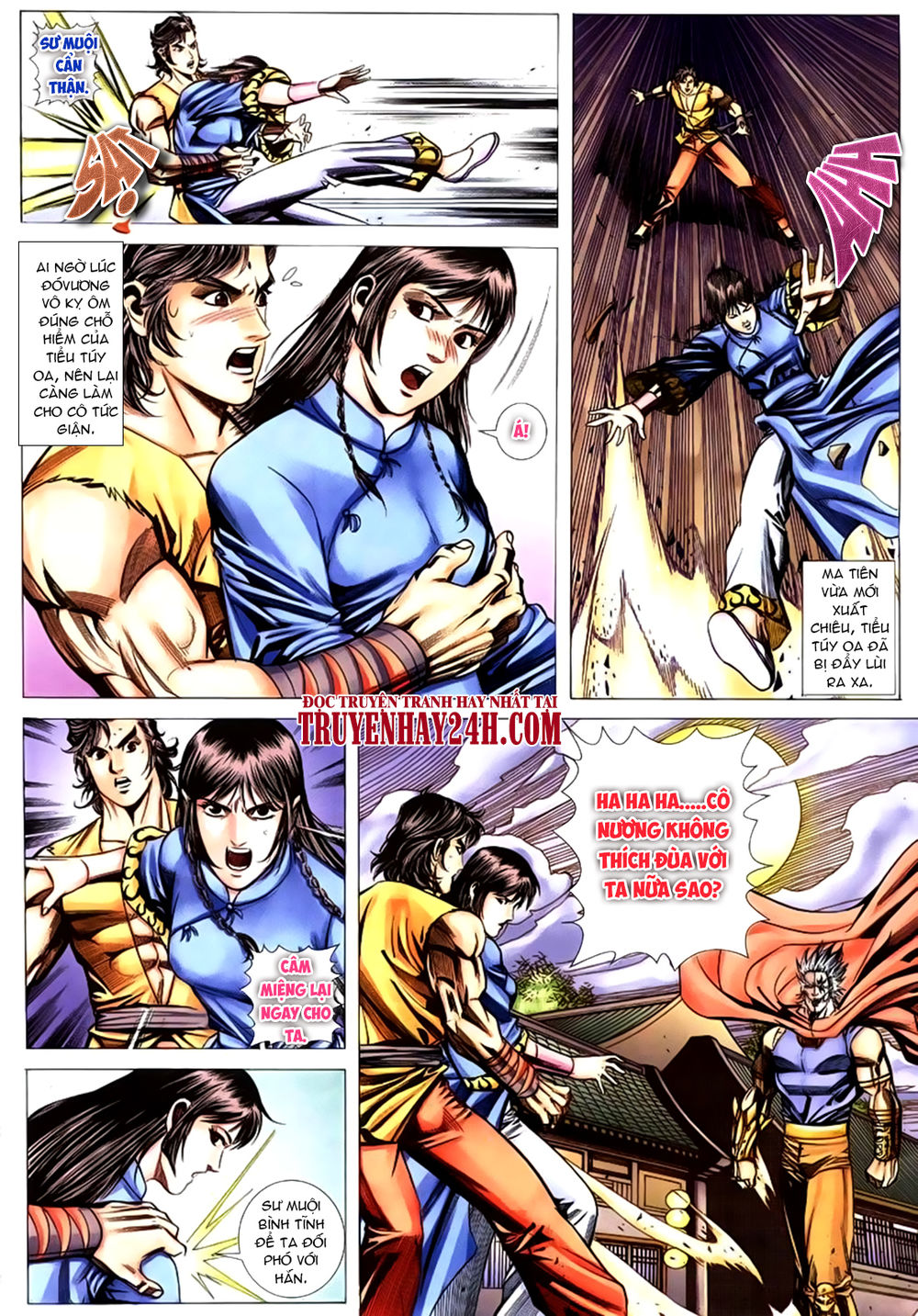 Túy Quyền Tiền Truyện 1 - Chương 13 - Trang 11