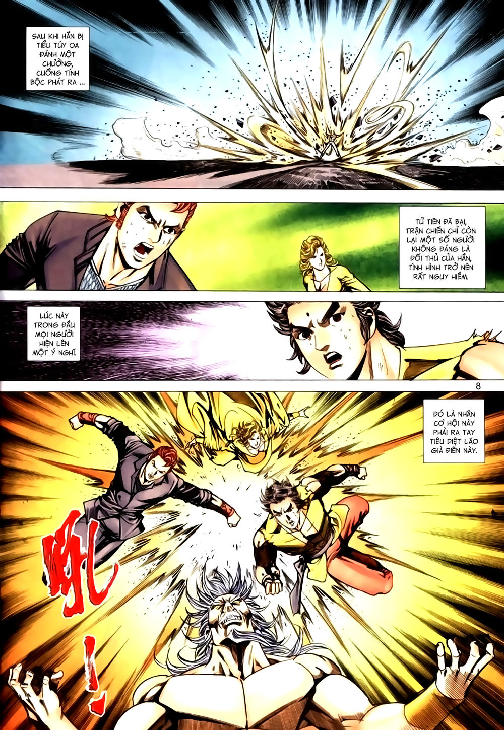 Túy Quyền Tiền Truyện 1 - Chương 42 - Trang 8