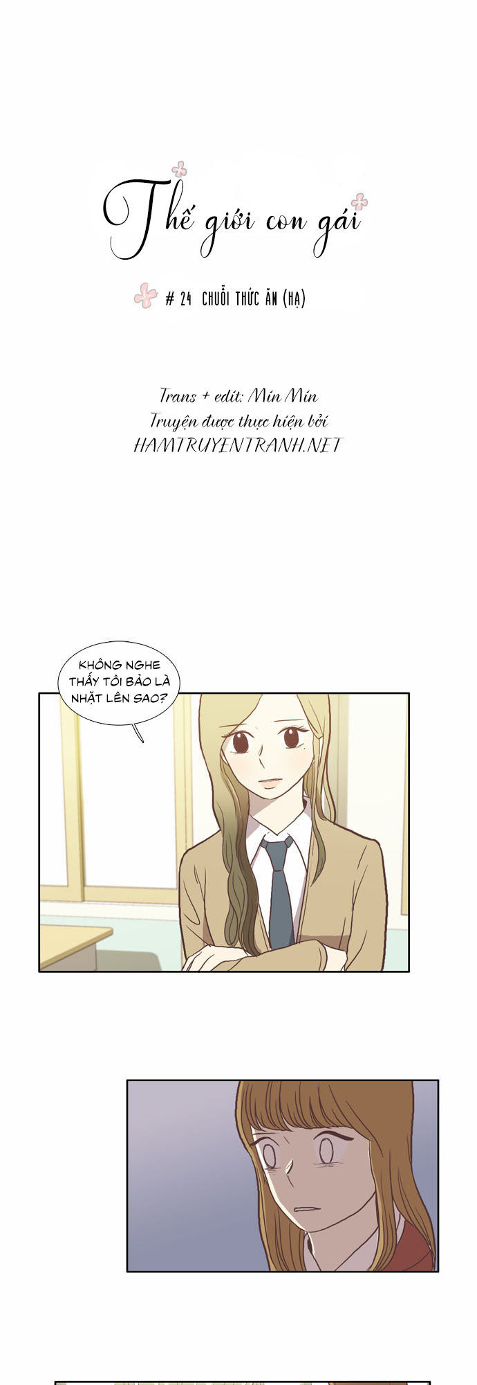 Thế Giới Con Gái - Chương 24 - Trang 2