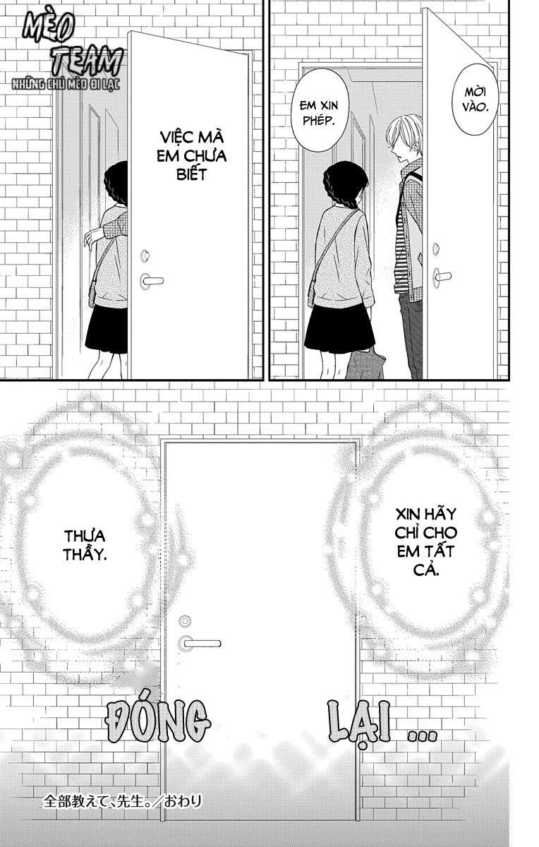 Zenbu Oshiete, Sensei - Chương 15 - Trang 43