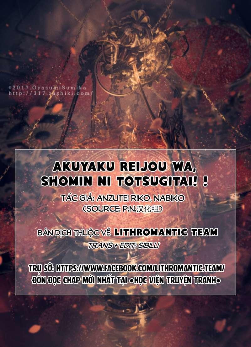 Akuyaku Reijō Wa, Shomin Ni Totsugitai - Chương 5 - Trang 1