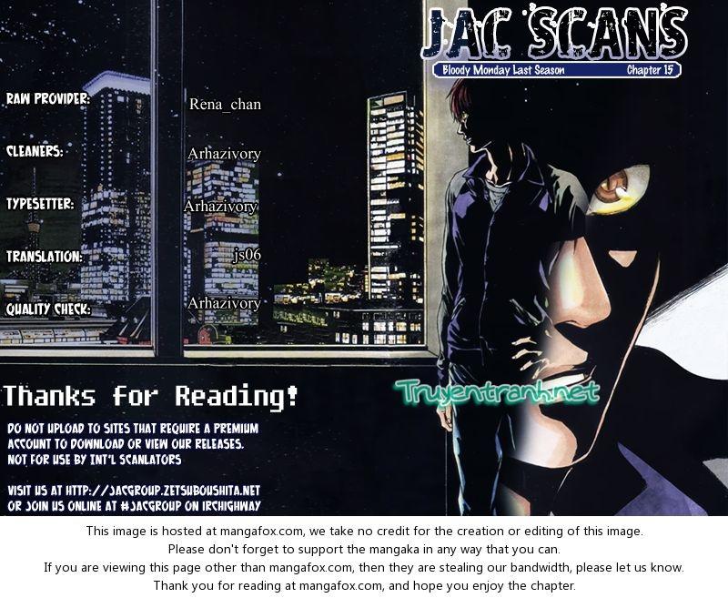 Bloody Monday 3 - Chương 15 - Trang 22
