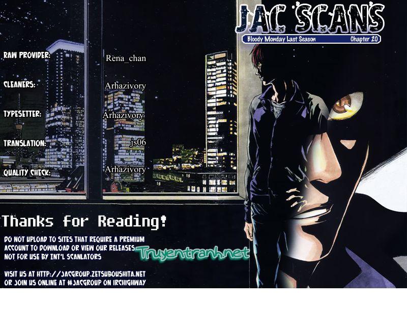 Bloody Monday 3 - Chương 20 - Trang 21