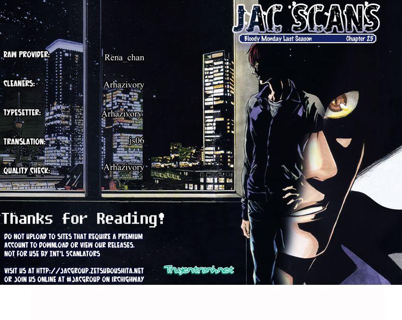 Bloody Monday 3 - Chương 25 - Trang 22