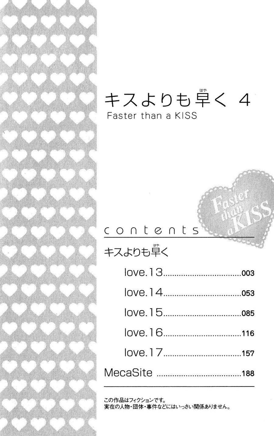 Faster Than A Kiss - Chương 13 - Trang 7