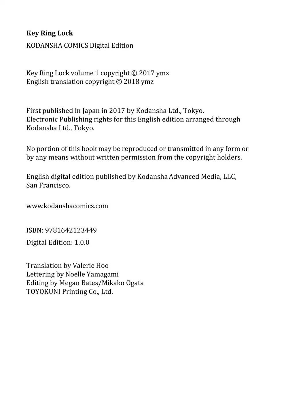 Keyring Lock - Chương 8 - Trang 2