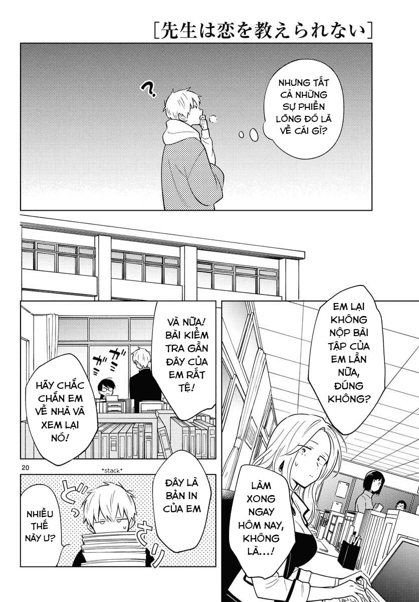 Sensei Can't Teach Me About Love - Chương 10 - Trang 22