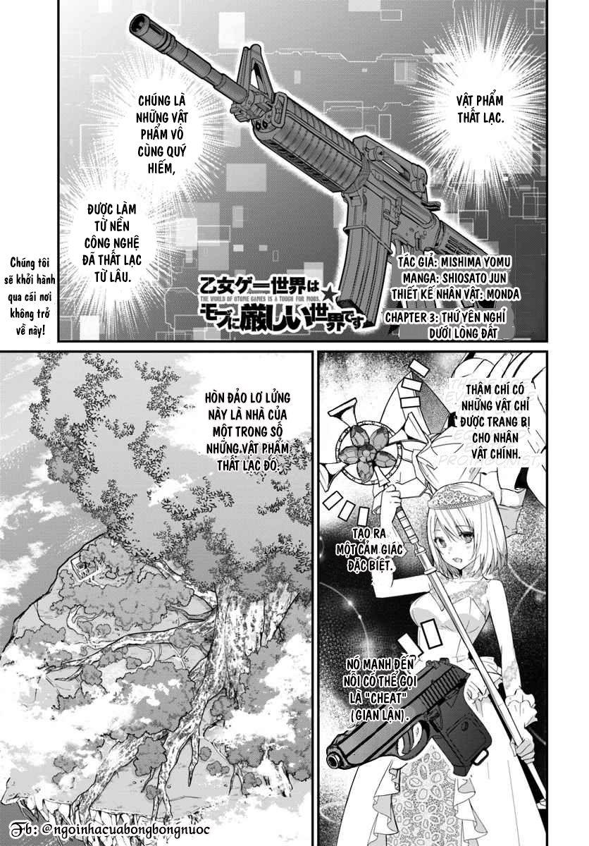 Otome Game Sekai Wa Mob N0I Kibishii Sekai Desu - Chương 3 - Trang 3