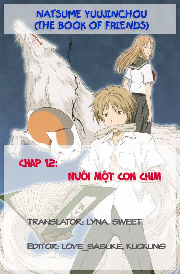 Hữu Nhân Sổ - Chương 12 - Trang 1