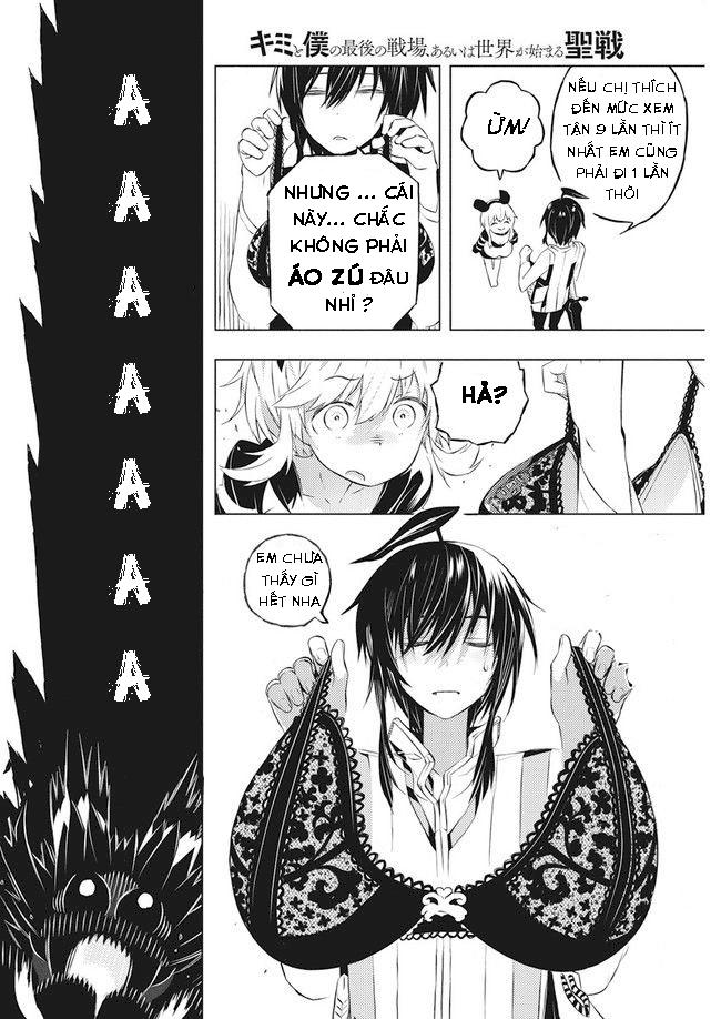 Kimi To Boku No Saigo No Senjo, Arui Wa Sekai Ga Hajimaru Seis - Chương 3 - Trang 11