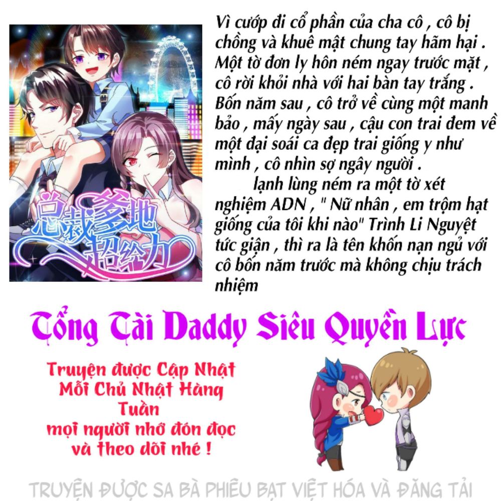Chủ Tịch Daddy Siêu Cường Lực - Chương 4 - Trang 2