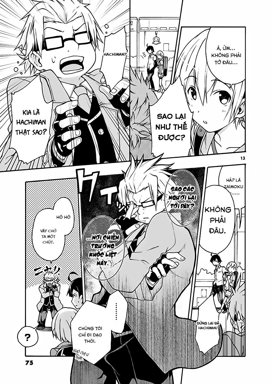 Yahari Ore No Seishun Rabukome Wa Machigatte Iru. @ Comic - Chương 14 - Trang 13