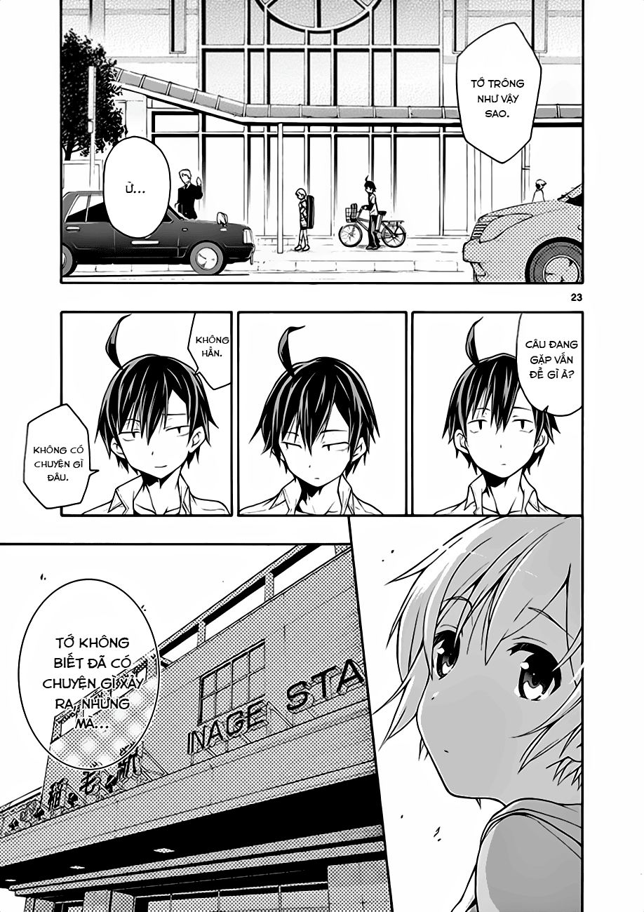 Yahari Ore No Seishun Rabukome Wa Machigatte Iru. @ Comic - Chương 14 - Trang 23