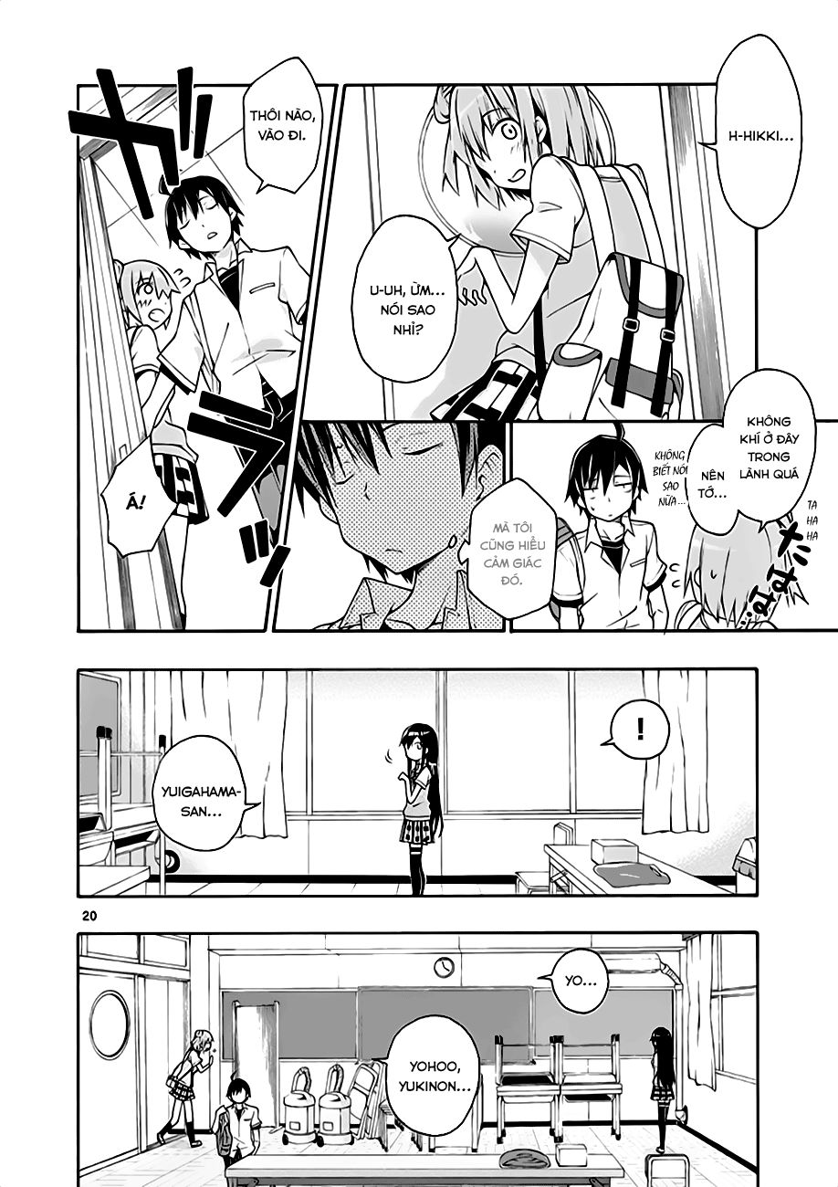 Yahari Ore No Seishun Rabukome Wa Machigatte Iru. @ Comic - Chương 17 - Trang 19