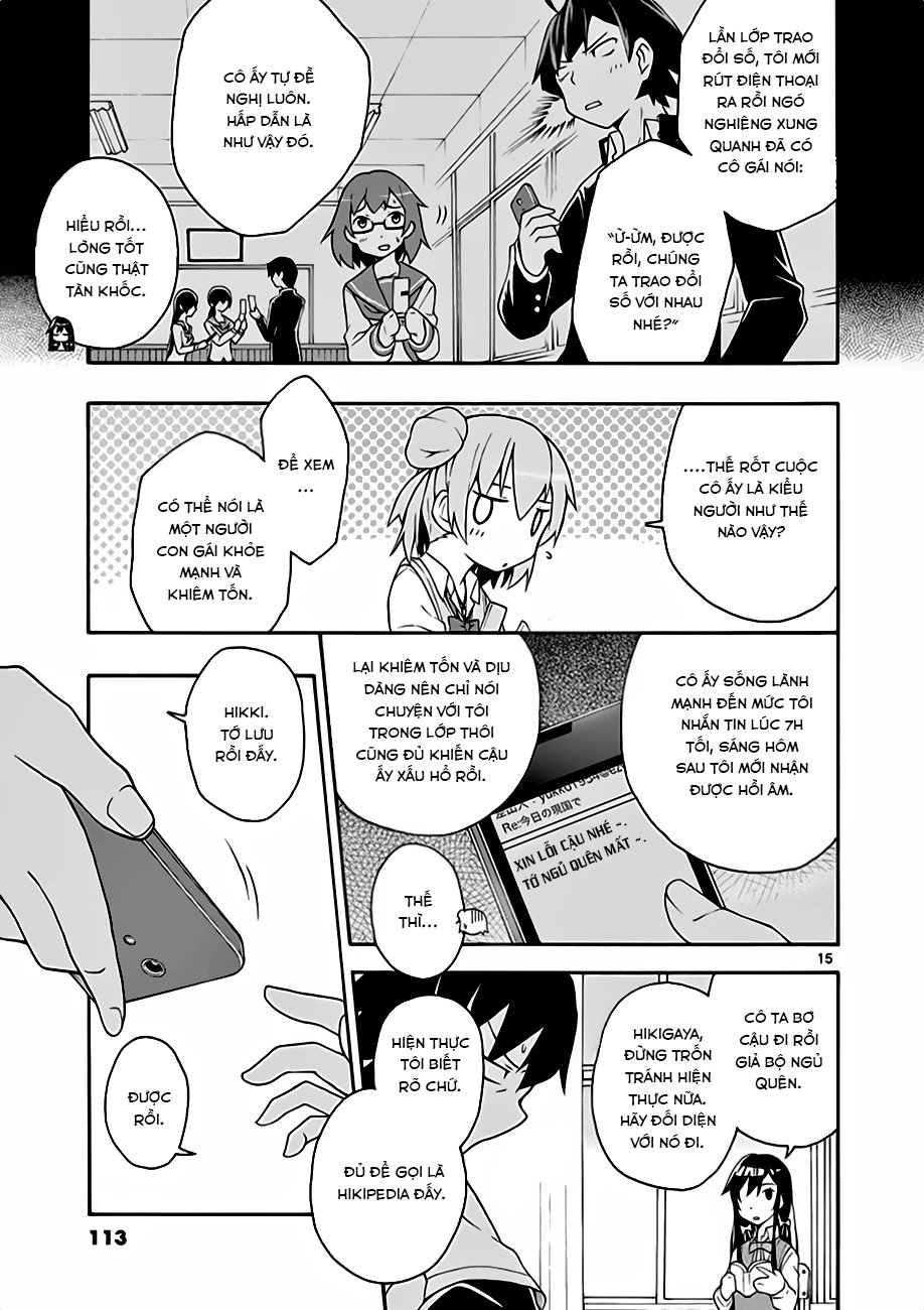 Yahari Ore No Seishun Rabukome Wa Machigatte Iru. @ Comic - Chương 9 - Trang 14