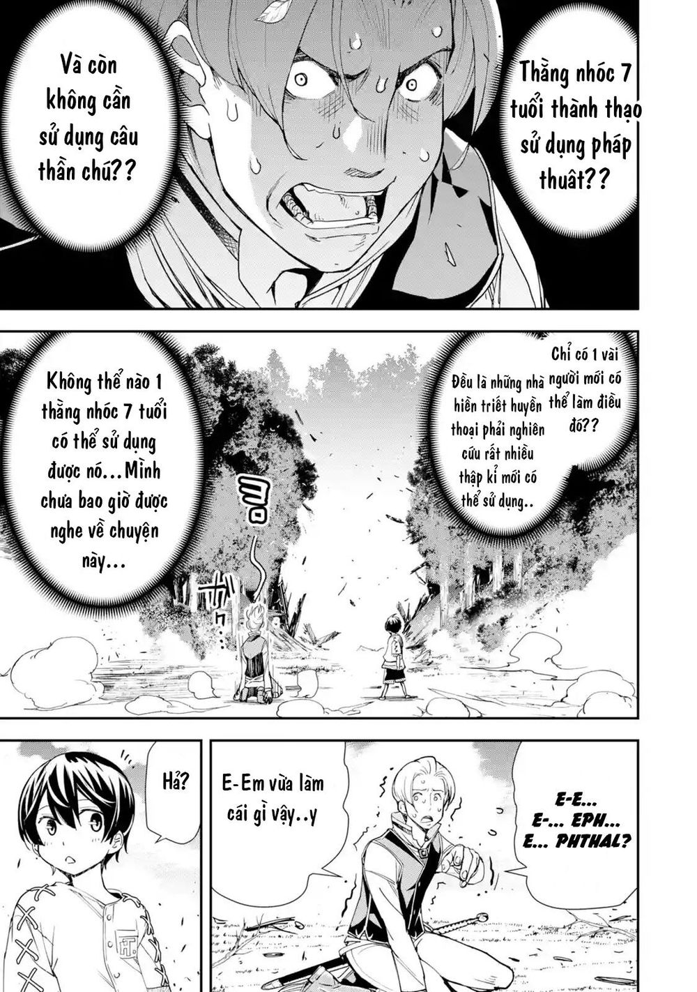 Nhà Hiền Triết Vô Song Chưa Thành Công Về Mặt Học Thuật ~ Một Phù Thủy S-Rank Gian Lận Sau Tái Sinh - Chương 2.3 - Trang 7