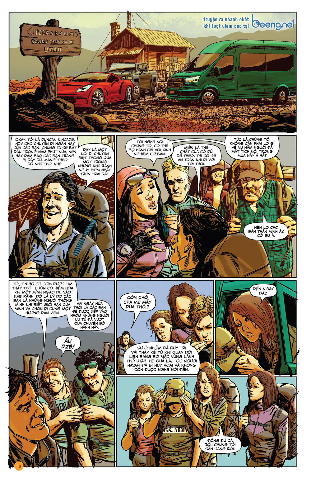 Khe Kinh Hồn - Chương 1 - Trang 8