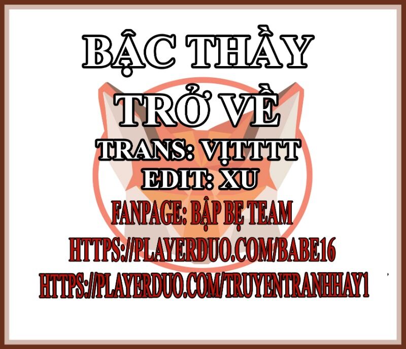 Bậc Thầy Trở Về - Chương 3 - Trang 2