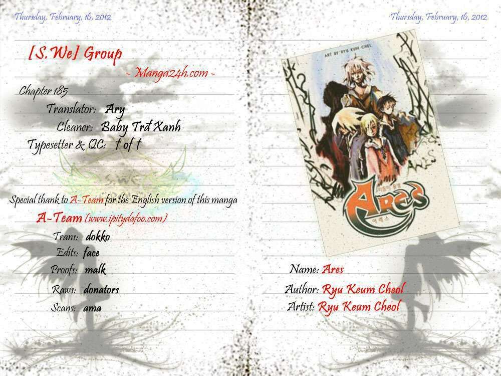 Ares - Kiếm Sĩ Lang Thang - Chương 185 - Trang 1