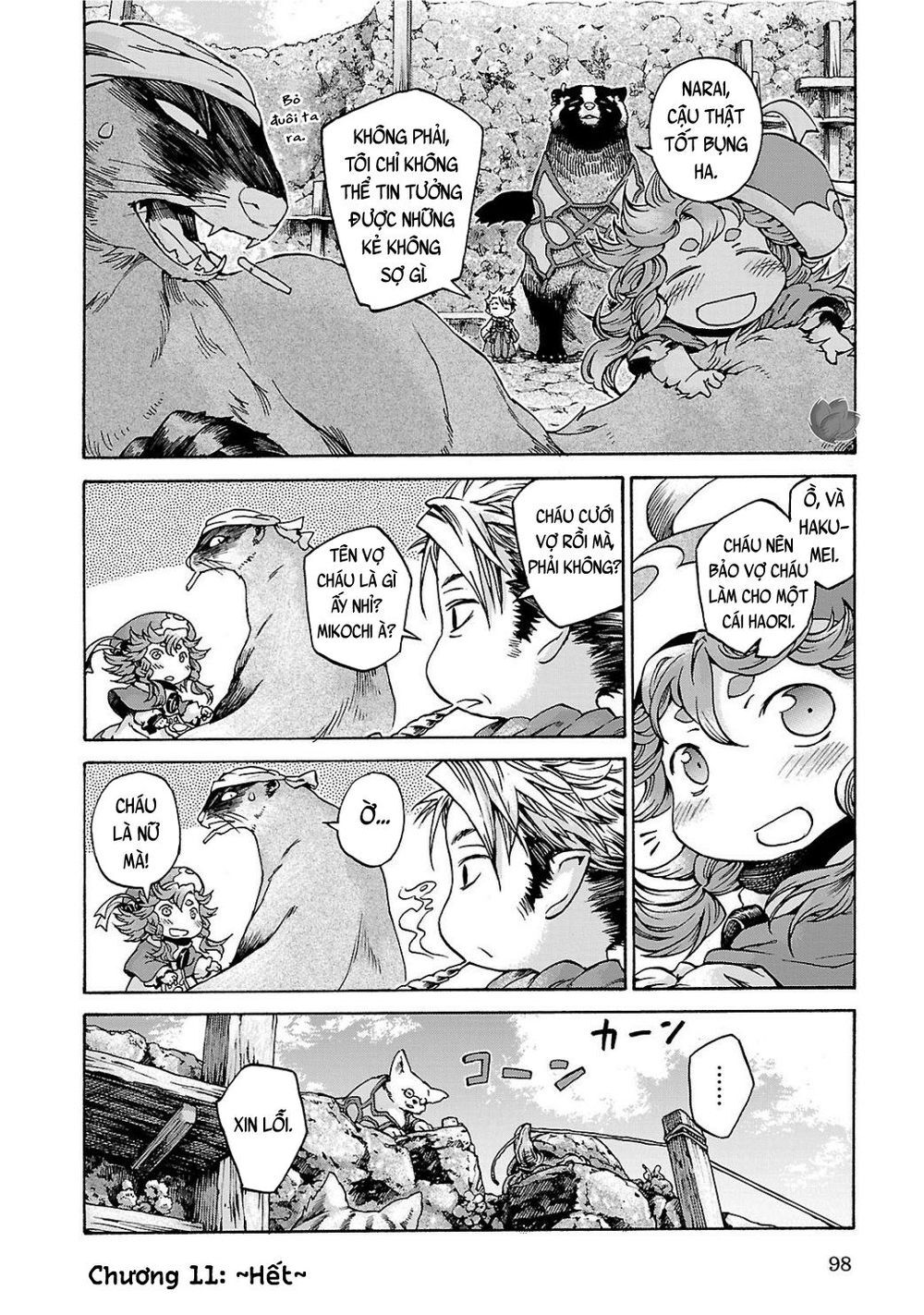 Hai Cô Gái Ở Trong Rừng - Chương 11 - Trang 36