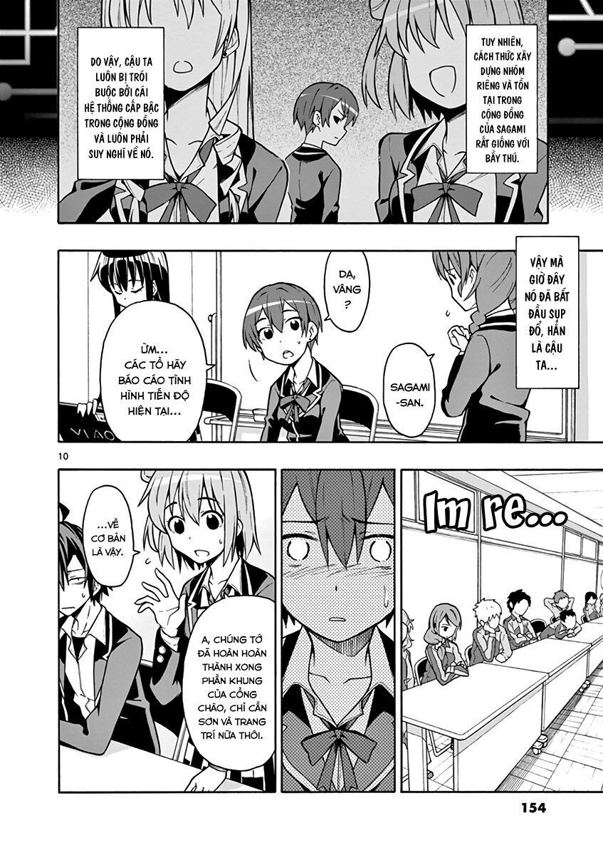 Yahari Ore No Seishun Rabukome Wa Machigatte Iru. @ Comic - Chương 47 - Trang 10