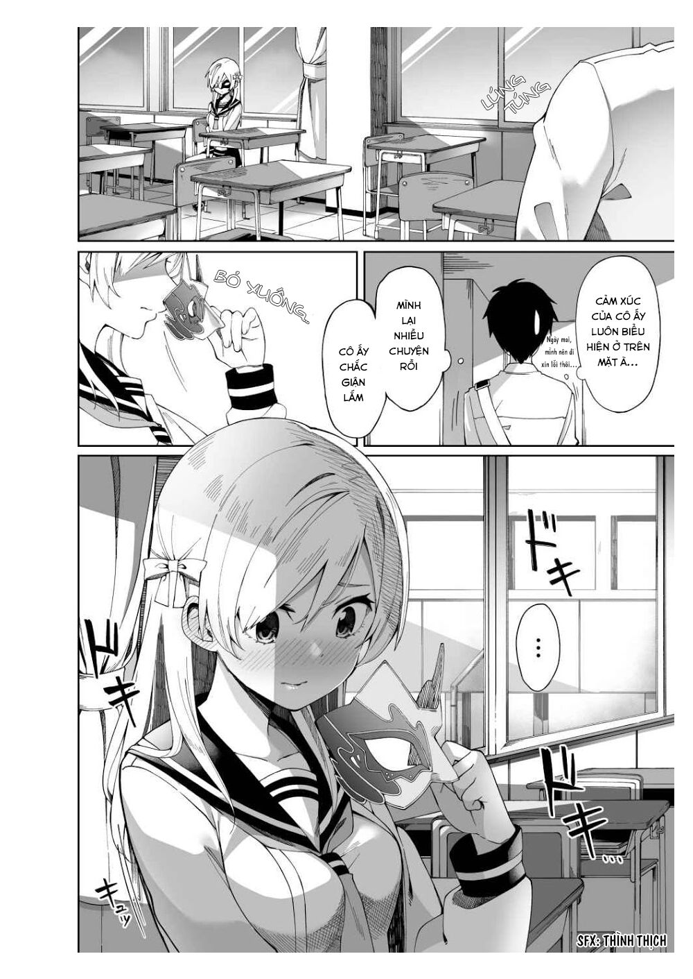 Hyoujou Ga Issai Wakaranai Onnanoko (Pre-Serialization) - Chương 2 - Trang 3