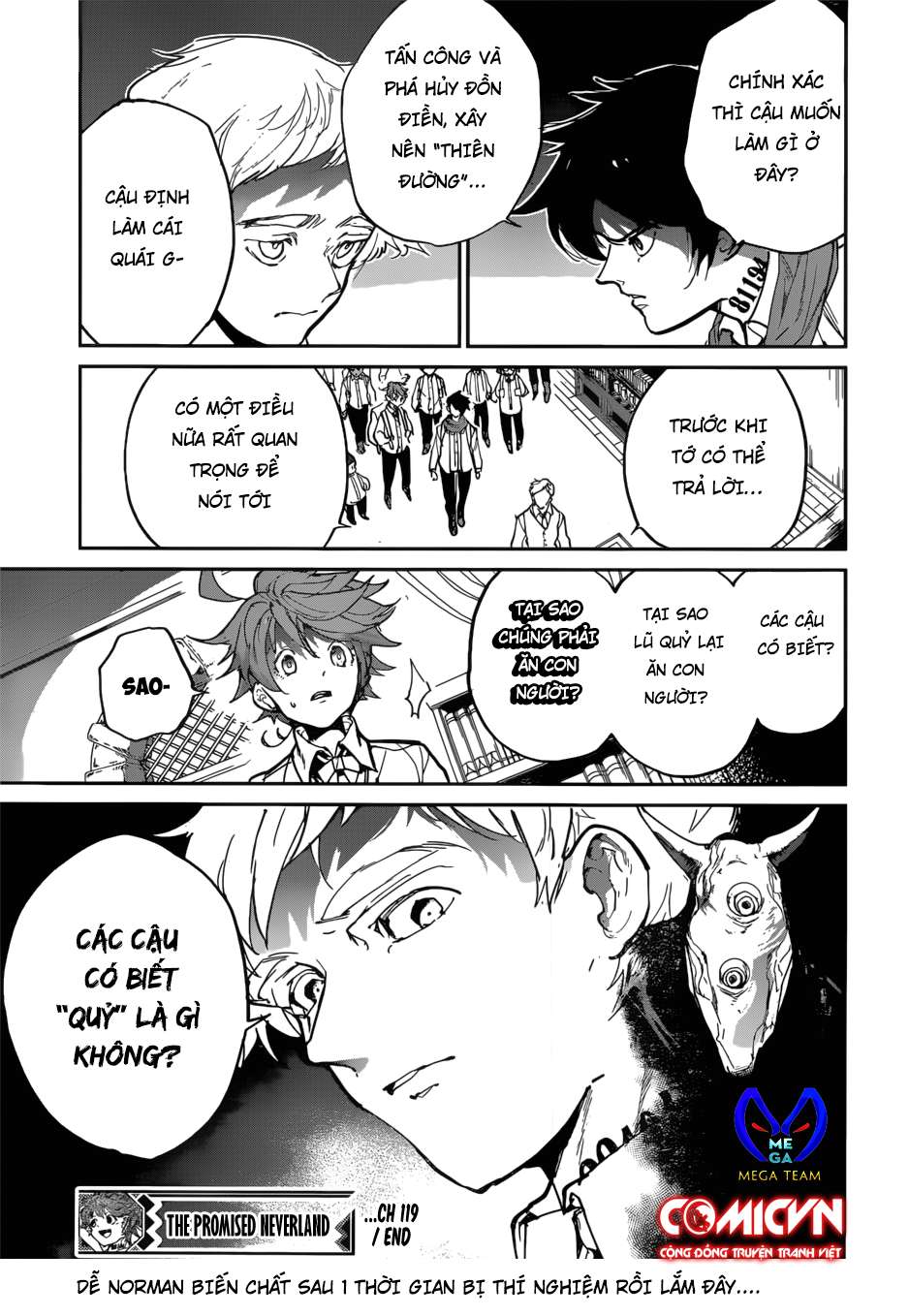 The Promised Neverland - Chương 119 - Trang 19